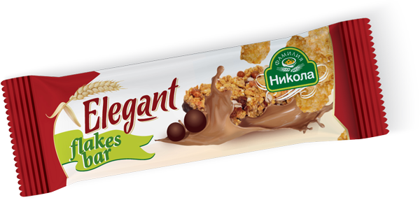 Мюсли блокче Elegant flakes какао