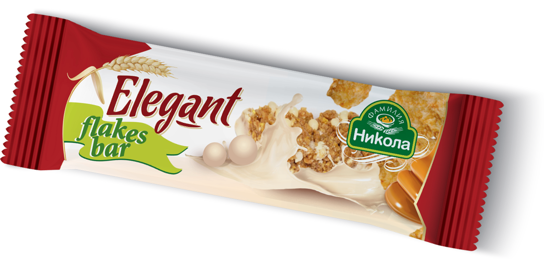 Мюсли блокче Elegant flakes йогурт