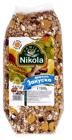 Мюсли Закуска (0.500кг)